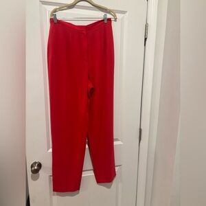 Coral vintage high waist  trousers